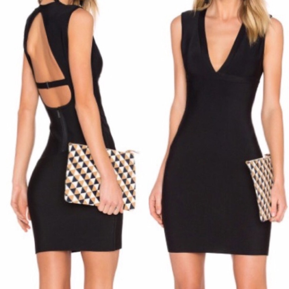 BCBG Black mini dress NEW
